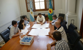 Imagen de la nota: Galli se reunió con la Dirección Provincial de Agua y Cloacas 