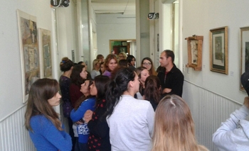 Imagen de la nota: Alejandra Conti inauguró su muestra plástica