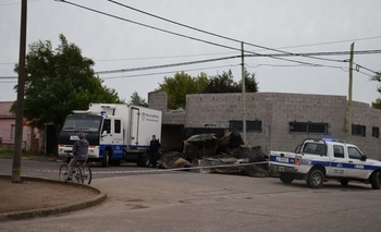 Imagen de la nota: Despliegue para investigar las causas del incendio