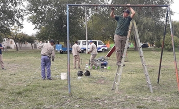 Imagen de la nota: Reacondicionaron la plaza del barrio FONAVI en Hinojo