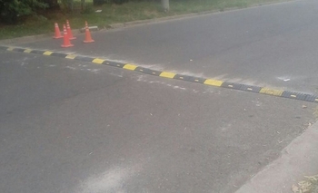 Imagen de la nota: Reinstalaron un reductor de velocidad