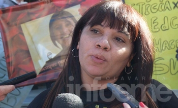 Imagen de la nota: Mucho dolor de familiares en la protesta en el Municipio 