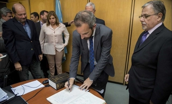 Imagen de la nota: Dalton Jáuregui juró en el Consejo de la Magistratura