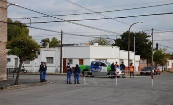 Imagen de la nota: Gran despliegue policial por el Foro de Cambiemos