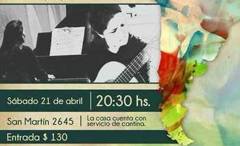 Imagen de la nota: Concierto de música latinoamericana