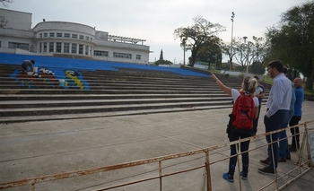 Intervención de las escalinatas de la Casa del Bicentenario Imagen de la nota: Intervención de las escalinatas de la Casa del Bicentenario