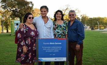 Imagen de la nota: Emotivo homenaje al Ingeniero Mario Garrone 