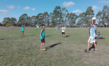 Imagen de la nota: Se jugó el Interbarrial en el barrio Eucaliptus