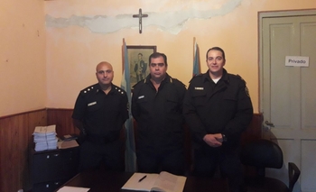 Imagen de la nota: Juan Alberto García asumió como Titular del Destacamento S. Chica