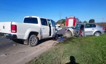 Imagen de la nota: Murió un hombre en un violento accidente sobre ruta 88