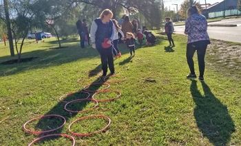 Imagen de la nota: El Jardín Maternal Lucerito se puso en movimiento