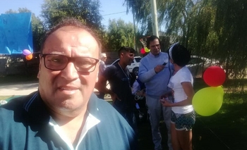 Imagen de la nota: El concejal Latorre visitó el merendero “Caritas Felices”