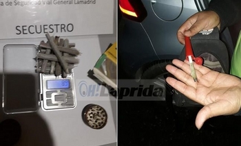 Demoraron cuatro bahienses con marihuana en la Ruta 51 Imagen de la nota: Demoraron cuatro bahienses con marihuana en la Ruta 51