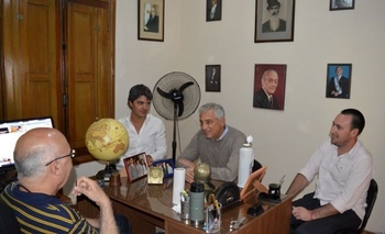 Imagen de la nota: Saladillo: Eseverri visitó al ex intendente Gorosito 