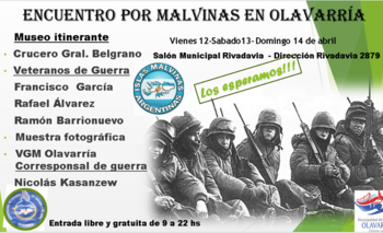 Imagen de la nota: “El Crucero General Belgrano vive” llega a Olavarría