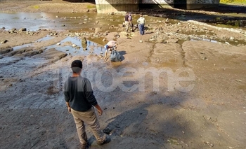 Imagen de la nota: Realizaron obras de limpieza manual en el Arroyo