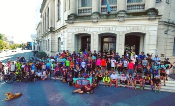 Imagen de la nota: La laguna Blanca Chica es el nuevo destino del Cicloturismo