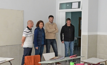 Imagen de la nota: El Intendente visitó la Escuela Secundaria N° 6