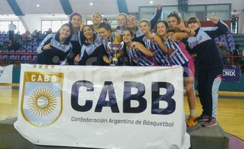 Imagen de la nota: Una representante de la ABO campeona argentina 3x3