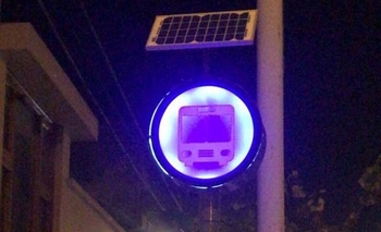 Imagen de la nota: Instalaron señalética de las nuevas paradas de colectivo