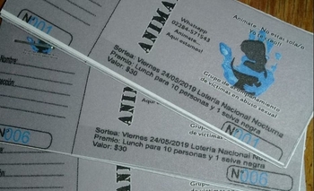 Imagen de la nota: Está a la venta una rifa a beneficio de Animate