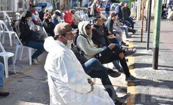 Imagen de la nota: Galería: cómo es el cobro en los bancos
