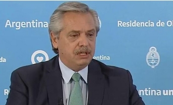Alberto Fernández criticó a la oposición por convocar a marchar Imagen de la nota: Alberto Fernández criticó a la oposición por convocar a marchar