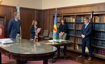 Imagen de la nota: Santiago Arrondo juró como juez de Familia de Olavarría