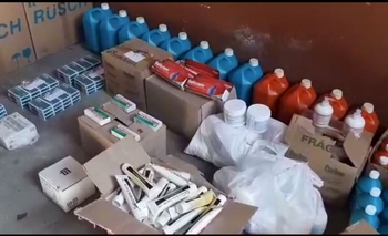 Secuestro millonario en insumos farmacéuticos Imagen de la nota: Secuestro millonario en insumos farmacéuticos