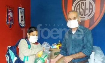 Imagen de la nota: Los “cuervos” olavarrienses tuvieron su jornada solidaria