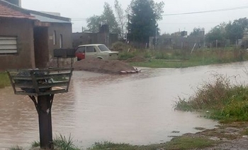 Imagen de la nota: Barrio Scac: Calles inundadas y complicaciones 