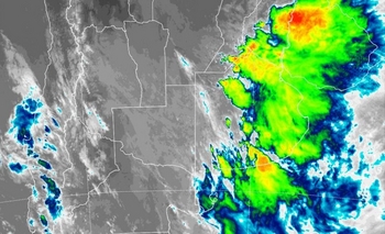 Renovaron el alerta y la lluvia supera los 70 milímetros Imagen de la nota: Renovaron el alerta y la lluvia supera los 70 milímetros