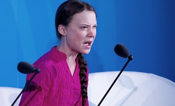 Imagen de la nota: Greta Thunberg faltará adrede a la próxima cumbre climática