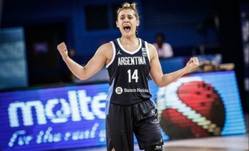 Imagen de la nota: Hecho histórico: Florencia Chagas fue elegida en el Draft de la WNBA