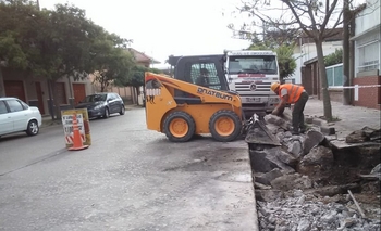 Realizan mantenimiento de calles en el Microcentro Imagen de la nota: Realizan mantenimiento de calles en el Microcentro