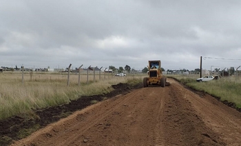 Imagen de la nota:  El Municipio realiza trabajos de mantenimiento de calles