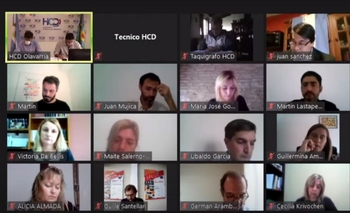 Imagen de la nota: Seguí la sesión en vivo del HCD