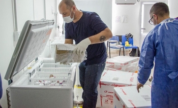 Este sábado llegaron a Olavarría 7900 vacunas  Imagen de la nota: Este sábado llegaron a Olavarría 7900 vacunas