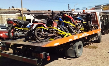 Imagen de la nota: El municipio trasladó motos secuestradas al Corralón Municipal