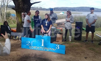 Imagen de la nota: Ludmila Salvatierra compitió en Balcarce