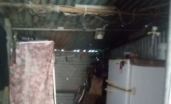 Imagen de la nota: Vive en una casilla y está a punto de ser desalojada