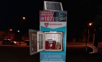 Vandalizaron el desfibrilador del Parque Helios Eseverri Imagen de la nota: Vandalizaron el desfibrilador del Parque Helios Eseverri