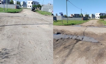 Imagen de la nota: Tras el reclamo de los vecinos repararon las calles