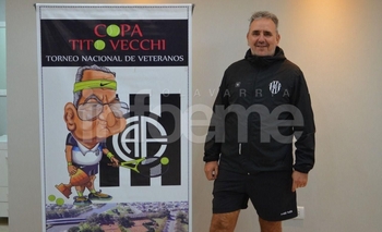 Imagen de la nota: Vecchi es el nuevo presidente de la Federación de Clubes de Tenis del Centro