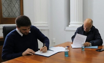 Imagen de la nota: Galli firmó un convenio de colaboración con Grindetti