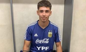 Imagen de la nota: Falasco fue titular en el amistoso de la Selección