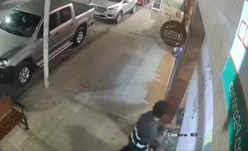 Imagen de la nota: Robó una mochila en pleno centro y quedó grabado