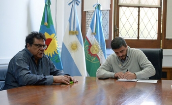 Imagen de la nota: Se firmó el acta acuerdo del primer semestre de 2023