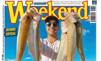 Imagen de la nota: Tapa de diarios y revistas: un olavarriense en la Weekend