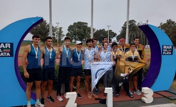 Imagen de la nota: Doble medalla de plata para Bautista Astiz en Mar del Plata